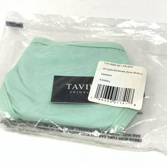 Tavik Jayden Moderate Swim Bottom Seafoam Size XS NEW - Picture 4 of 8